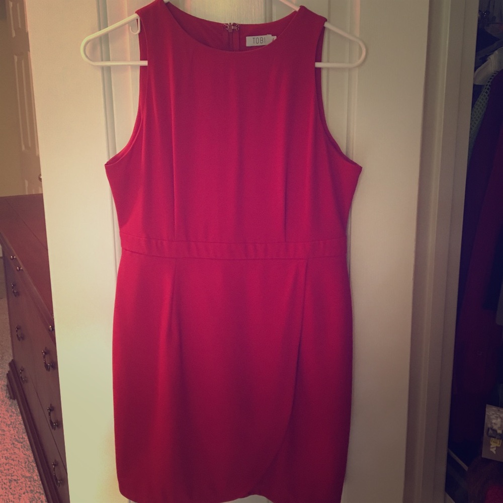 Tobi Faux Wrap Dress